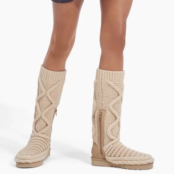 Ugg Tall Knit Boots Ugg Classic Tall Chunky Knit Boot UGG CLASSIC